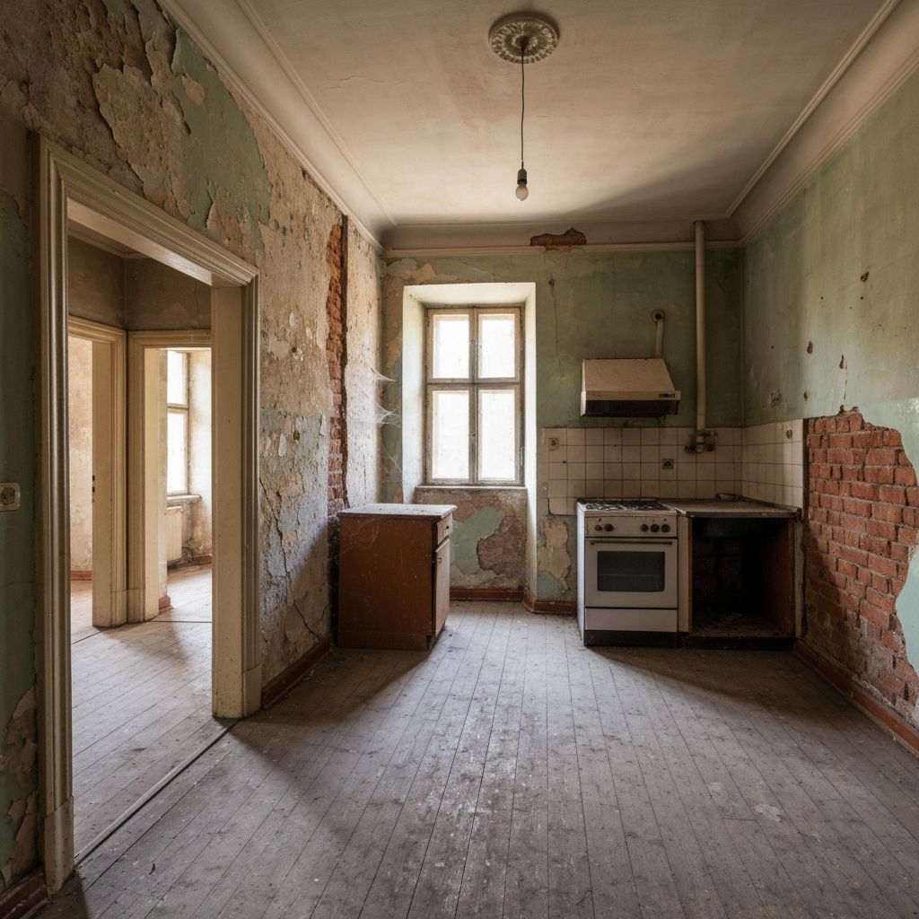 Mieszkanie przed remontem Warszawa - PROFESA BUD - Remonty pod klucz